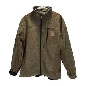 NWOT | NRA Men’s 2022 Brown Dakota Ridge Performance Zip Up Soft Shell Jacket